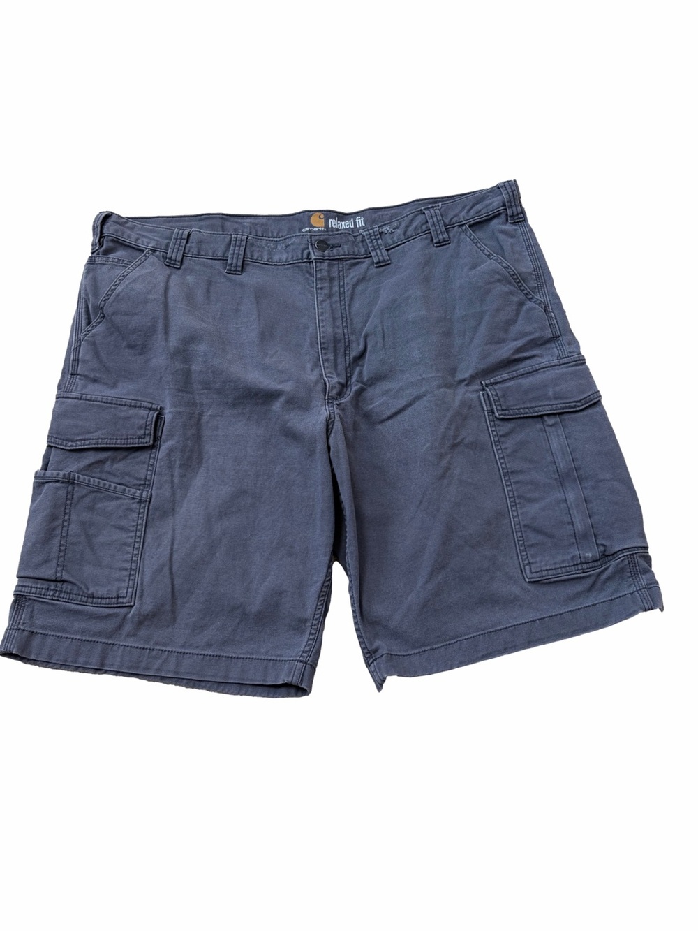 Carhartt Men’s Size 44 Gray Relaxed Fit Cargo Work Shorts Gorpcore Utility